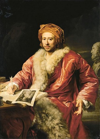 Johann Joachim Winckelmann 1768 by Anton von Maron (1733-1808) Kunstsammlungen Weimar